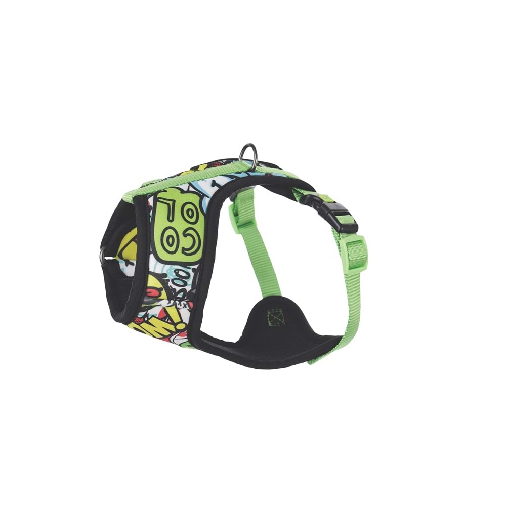 10872899 M-PETS URBAN STYLE MULTİCOLOR EASY FİT KÖPEK GÖĞÜS TASMASI (XS)