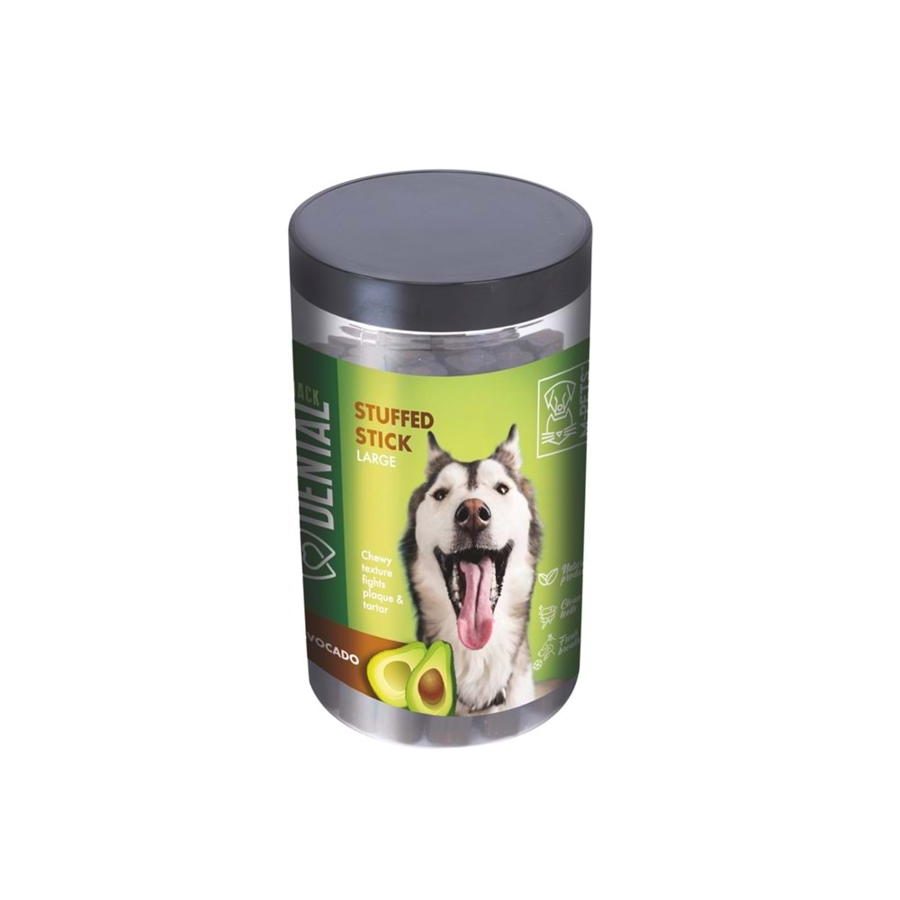 19029499 M-PETS DENTAL SNACK AVOCADO STUFFED STICK LARGE ÖDÜL 510GR
