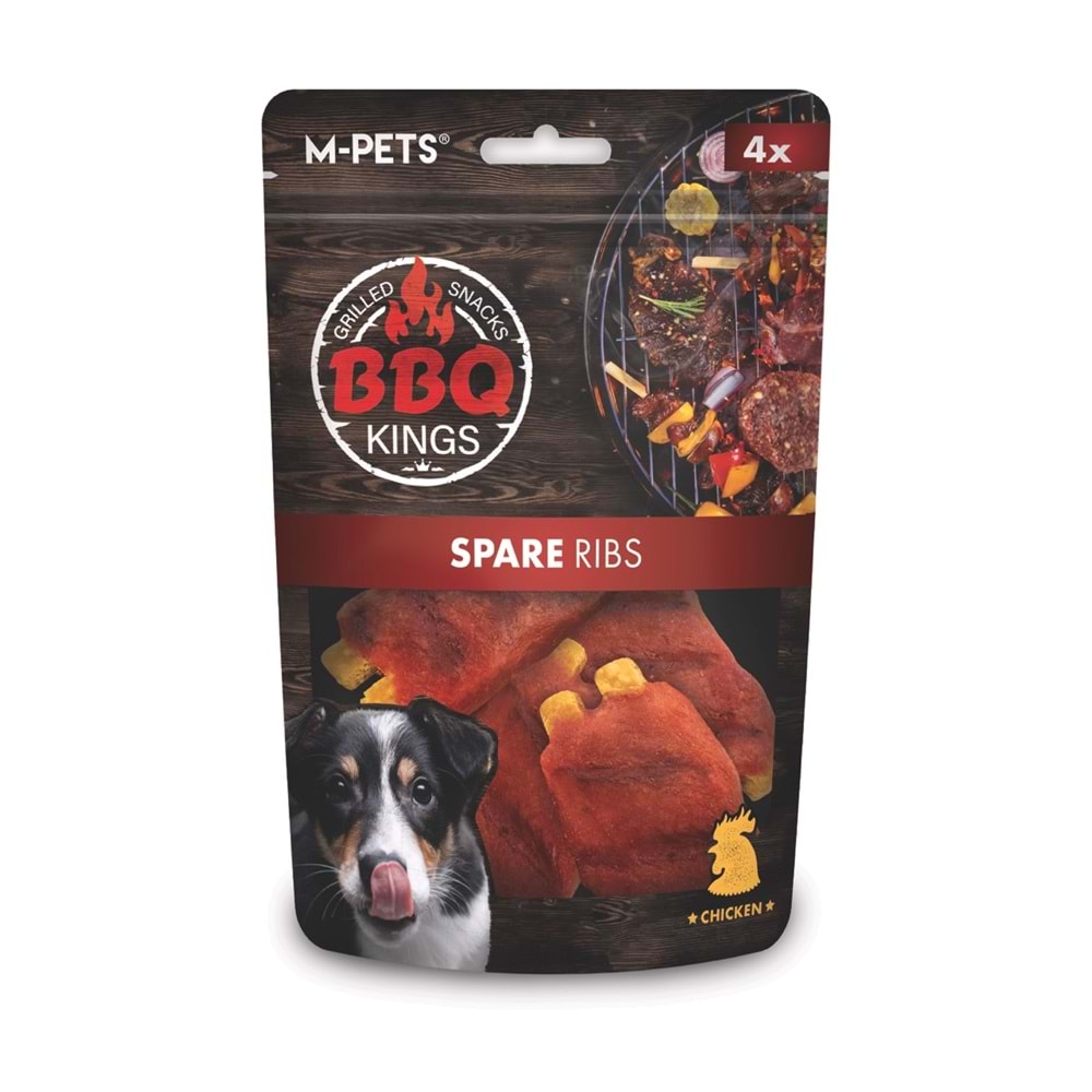 19041299-M-PETS BBQ KINGS SPARE RIBS CHICKEN ÖDÜL 85GR