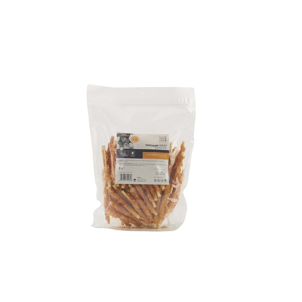 19043399 M-PETS BITE DELIGHT CHICKEN WRAP 13CM KÖPEK ÖDÜLÜ 2KG