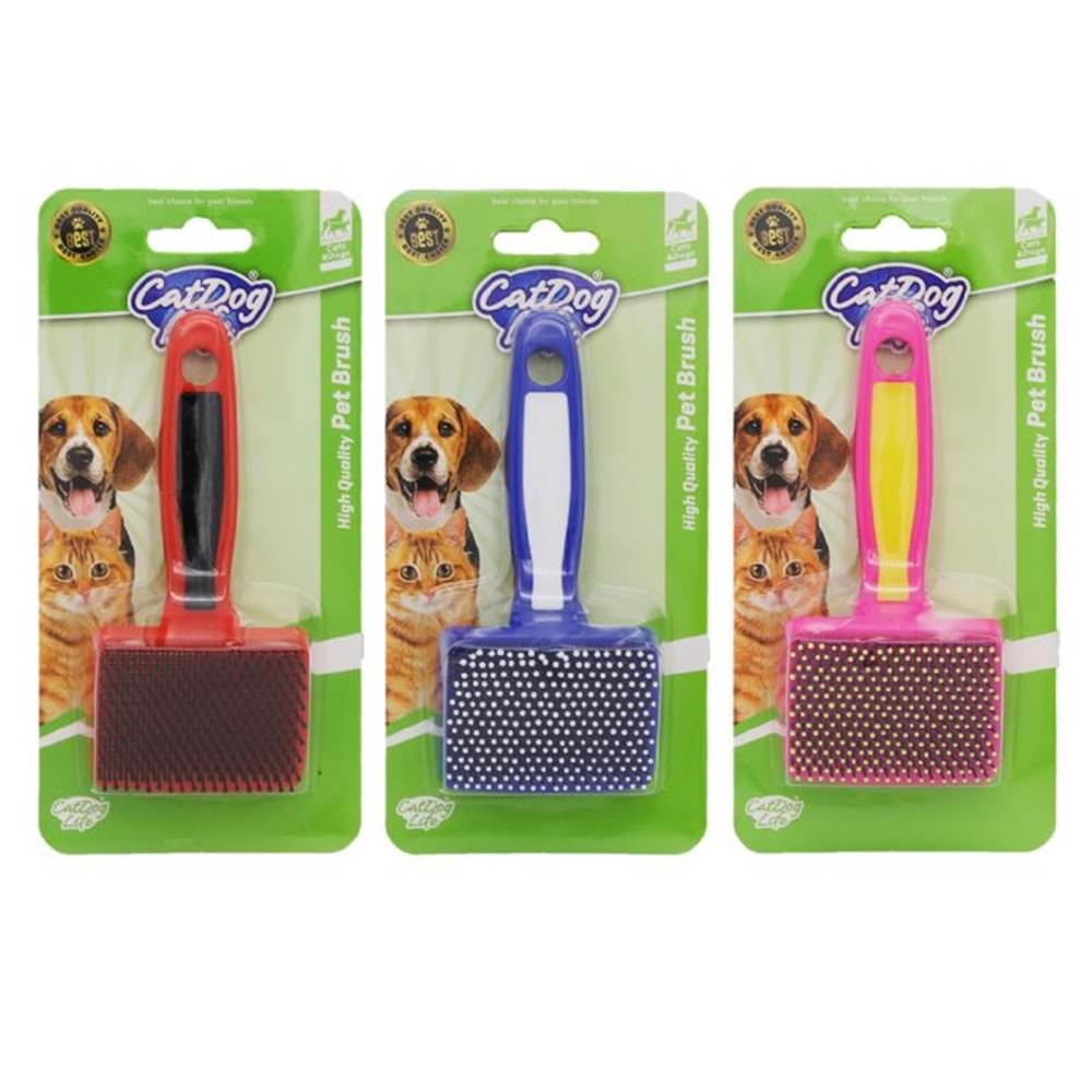 201003-CAT/DOGLİFE KEDİ ve KÖPEKLER İÇİN MASAJ UÇLU FIRÇA