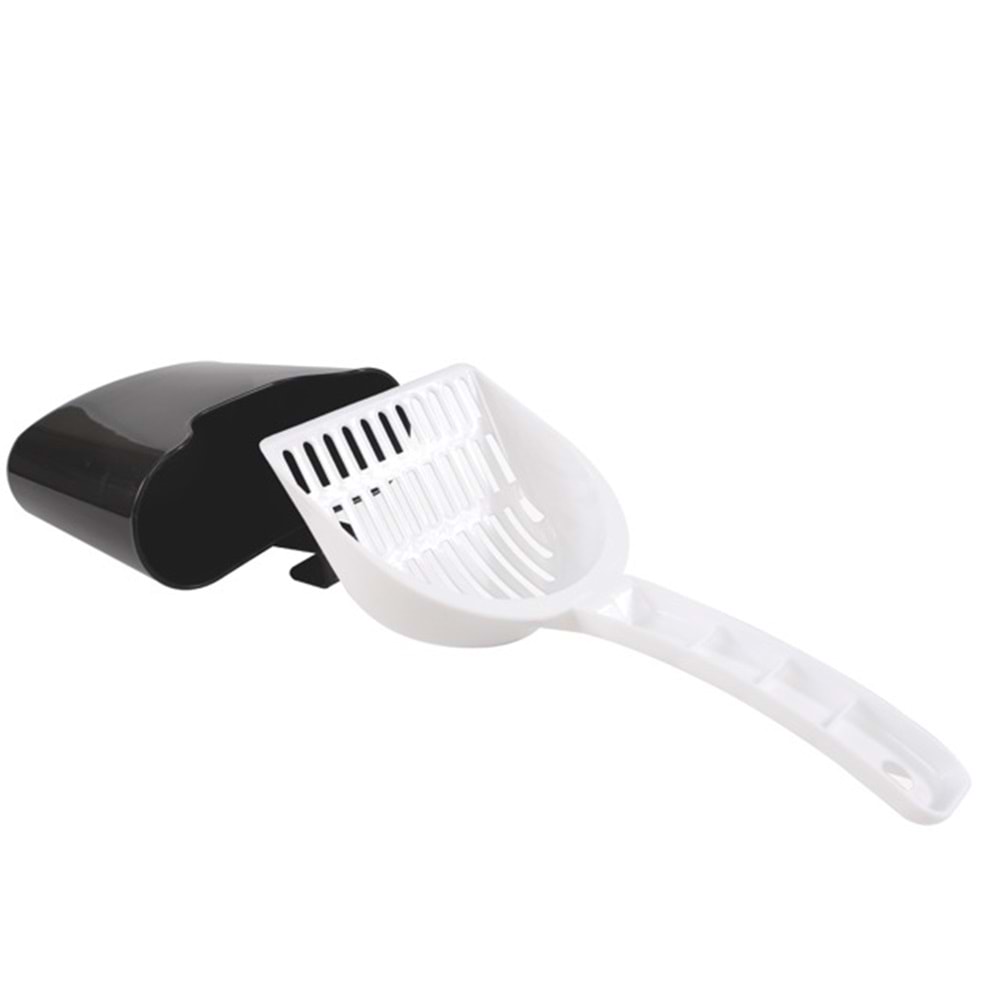 20100901 M-PETS CAT LITTER SCOOP+HOLDER KEDİ KUMU KÜREĞİ