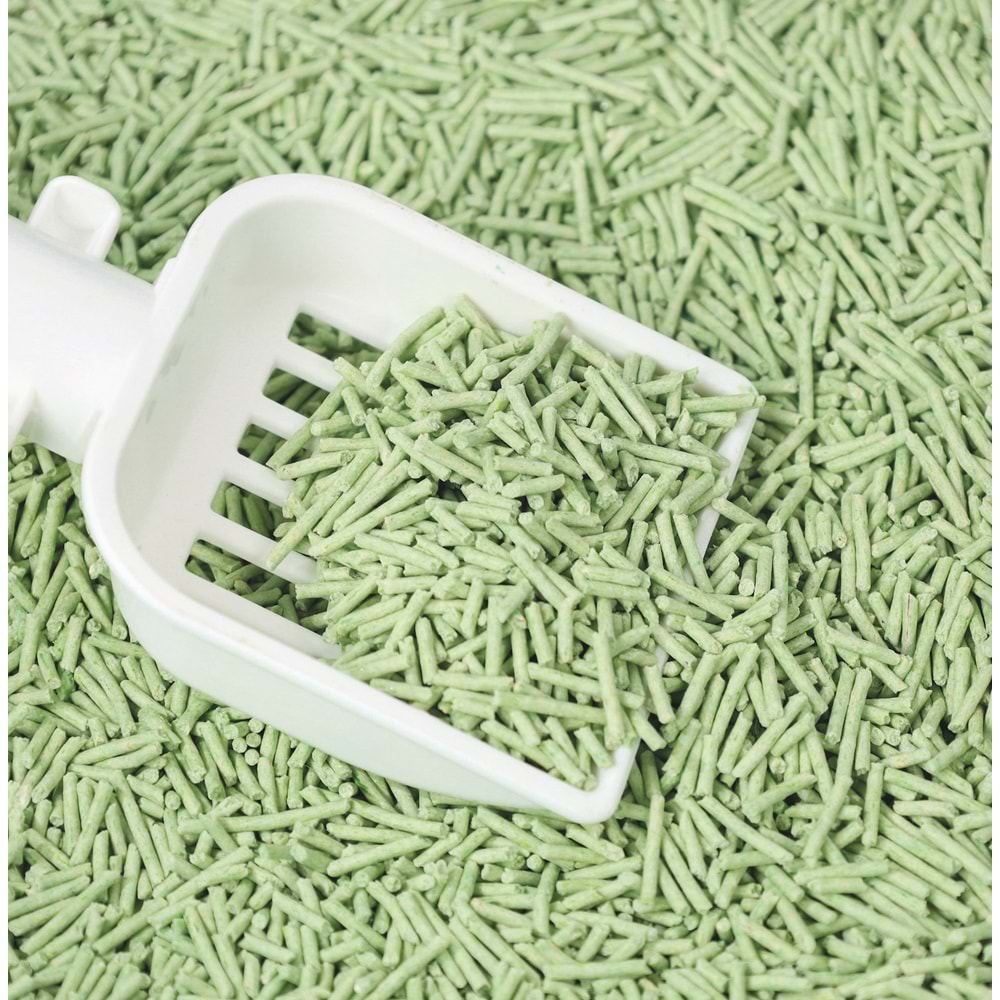 20103900 M-PETS SOYA ORGANİK GREEN TEA KEDİ KUMU 10L