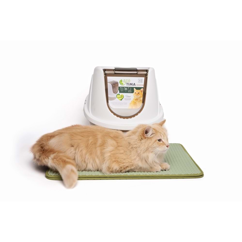20117299 M-PETS ECO TIMA KEDİ TUVALETİ (M) DESERT SAND