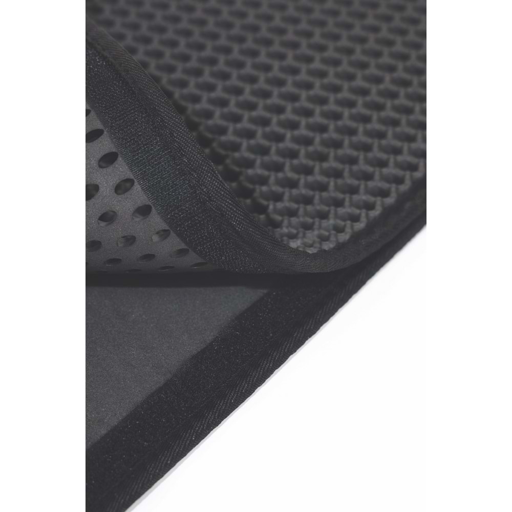 20117903 M-PETS DUPLEX ELEKLİ KEDİ KUMU PASPASI SİYAH 60X45CM