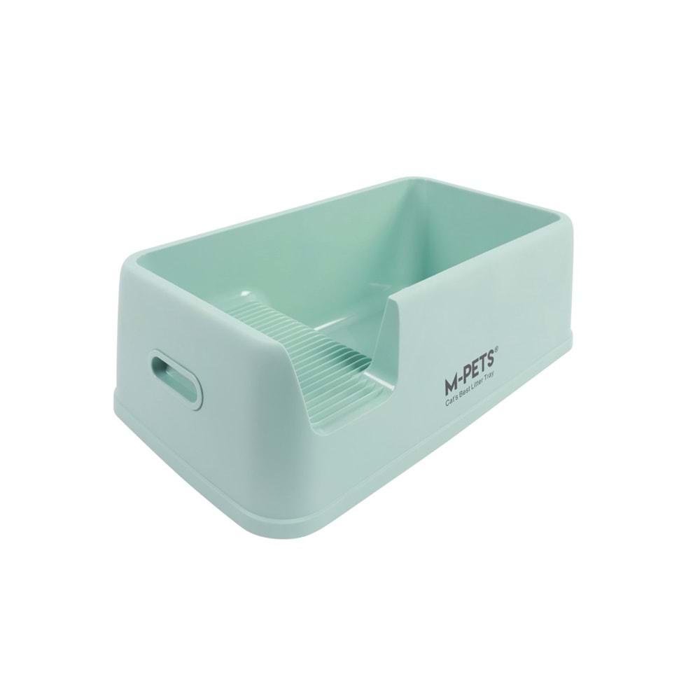 20119803 M-PETS TERRA CAT WALK AÇIK KEDİ TUVALETİ SEA GREEN