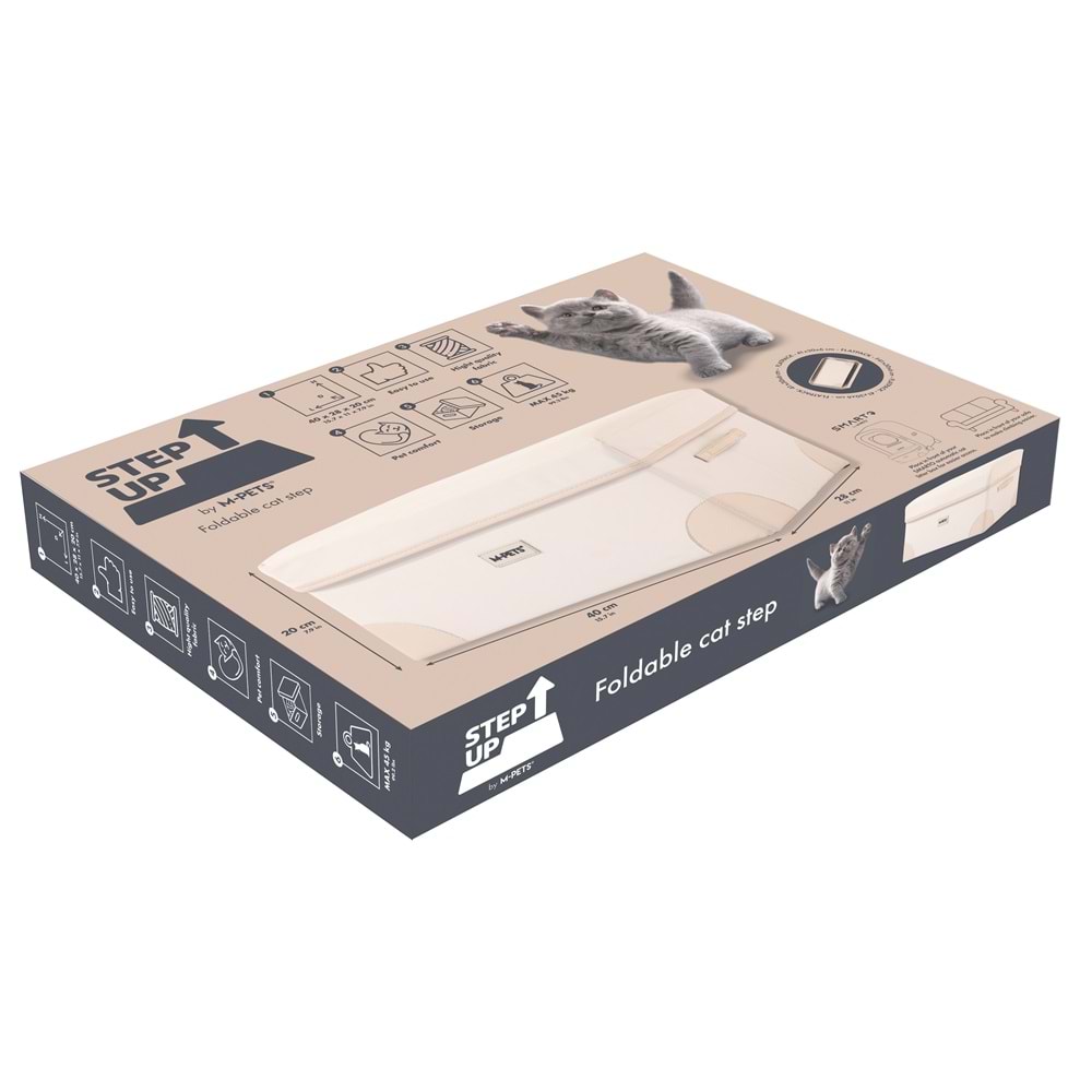 20120999 M-PETS STEP UP FOLDAPLE CAT STEP