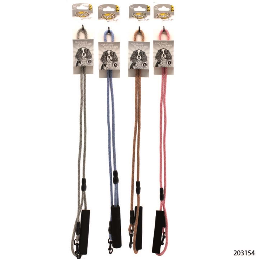 203154-DOGLİFE SOFT TUTMALI FİTİL GEZDİRME 120CM/6MM