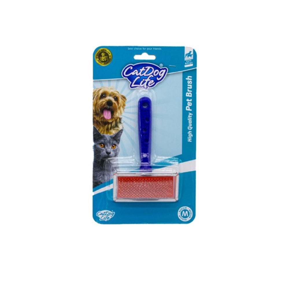 203708-CAT/DOGLİFE KEDİ ve KÖPEKLER İÇİN TELLİ FIRÇA (M)