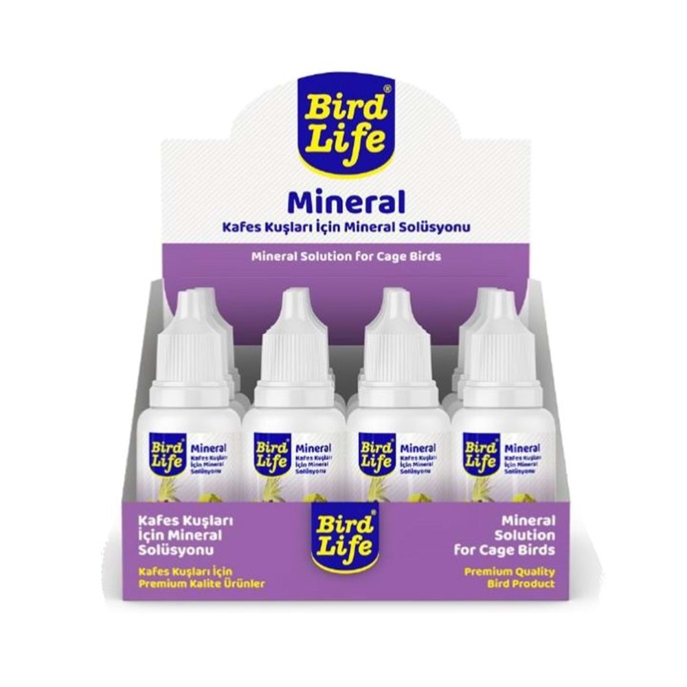 203763-BİRDLİFE MİNERAL 25ML 12Lİ