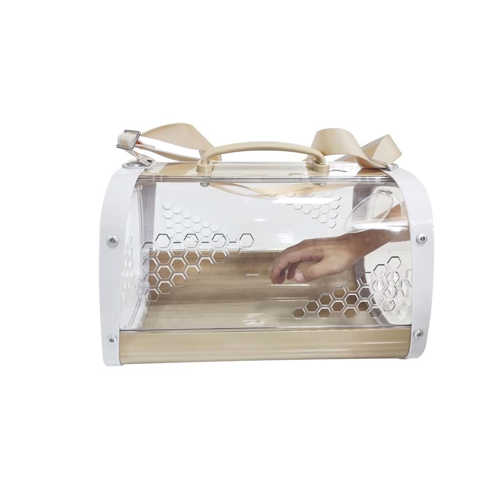 20400599 M-PETS HONEY KEDİ ve KÖPEKLER İÇİN TAŞIMA ÇANTASI COFFEE