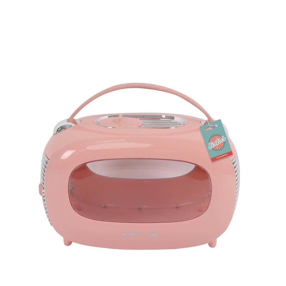 20401199 M-PETS SIXTIES CLASSIC TAŞIMA ÇANTASI PİNK 48X29X30CM