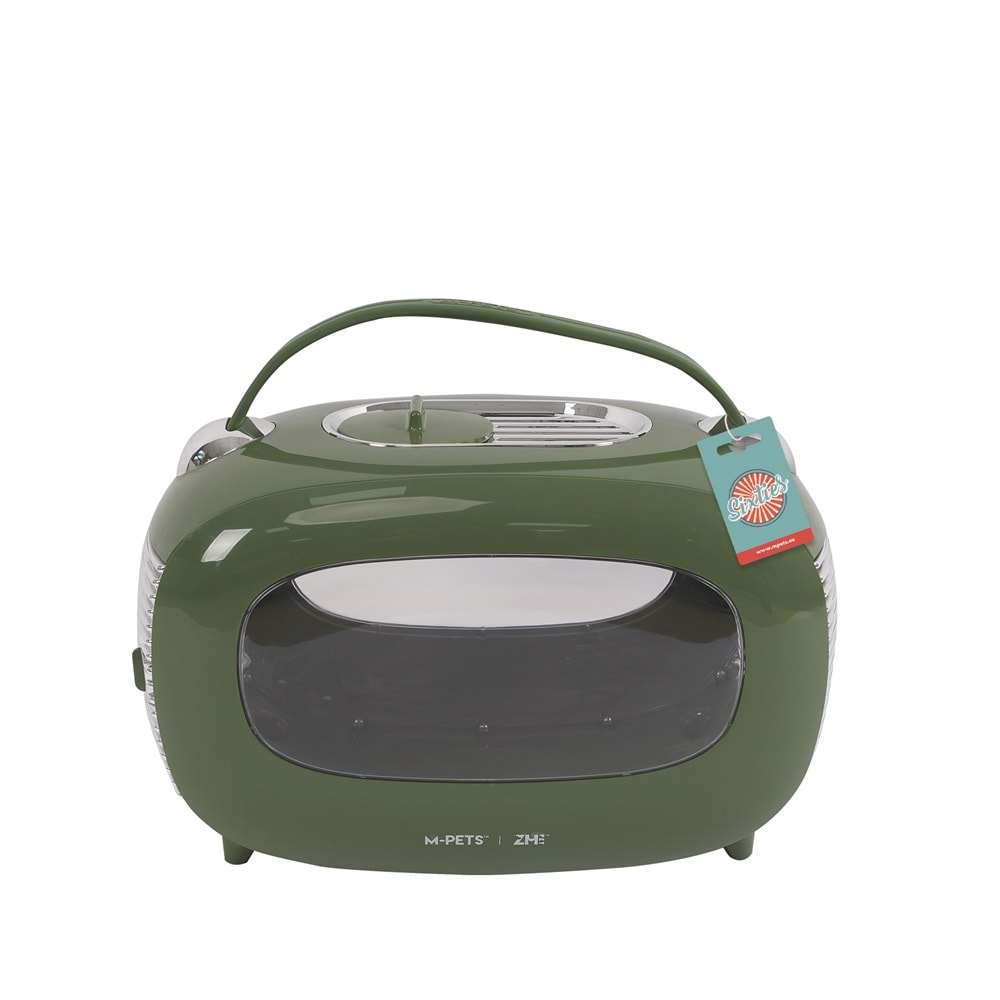 20401399 M-PETS SIXTIES CLASSIC TAŞIMA ÇANTASI GREEN 48X29X30CM