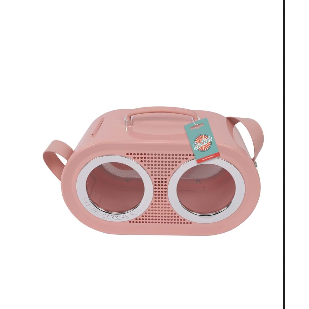 20401799 M-PETS RADIO TAŞIMA ÇANTASI PİNK 50X23X31CM