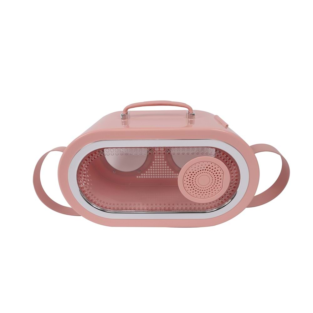 20401799 M-PETS RADIO TAŞIMA ÇANTASI PİNK 50X23X31CM