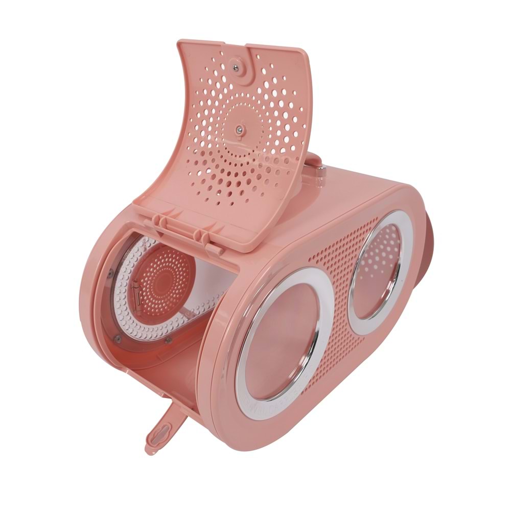 20401799 M-PETS RADIO TAŞIMA ÇANTASI PİNK 50X23X31CM