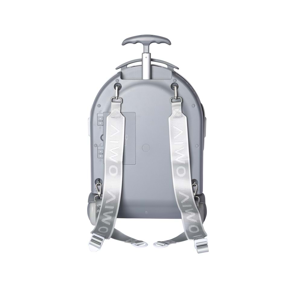 20402099 M-PETS TROLLEY TAŞIMA ÇANTASI WHİTE BLUE 35X31X47CM