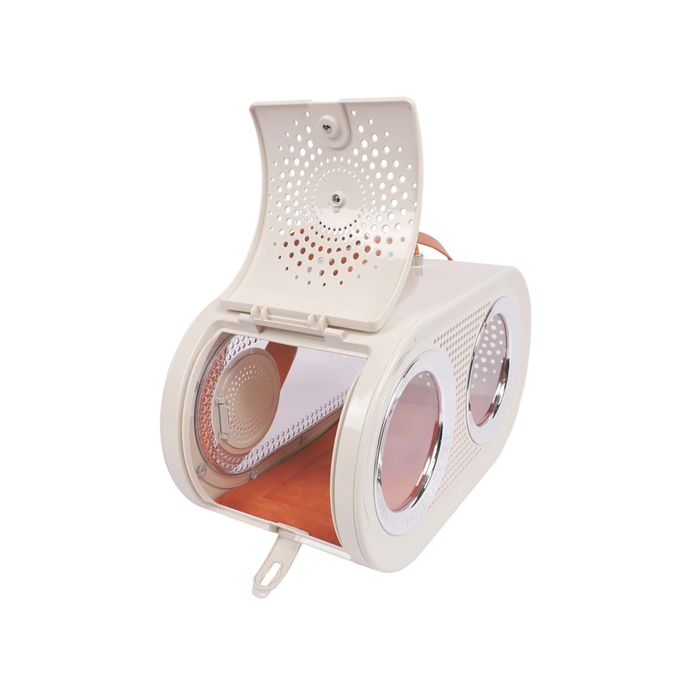 20402399 M-PETS SIXTIES RADIO TAŞIMA ÇANTASI WHITE 50X23X31CM