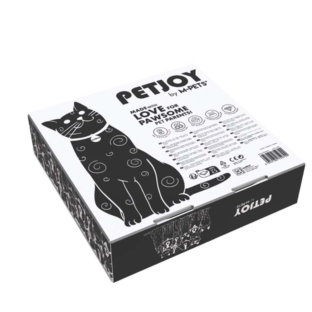 20502199 M-PETS PAWSY SERAMİK MAMA KABI WHİTE 100ML