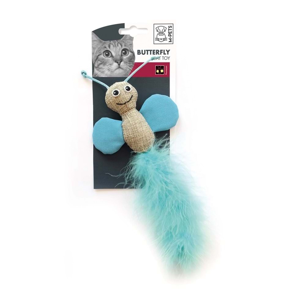 20600899 M-PETS BUTTERFLY KEDİ OYUNCAĞI MİX COLOR