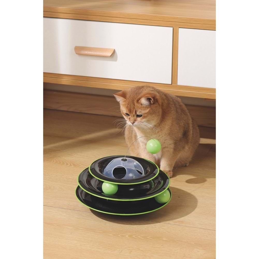 20639499 M-PETS PLAY TOWER DRONE KEDİ OYUNCAĞI