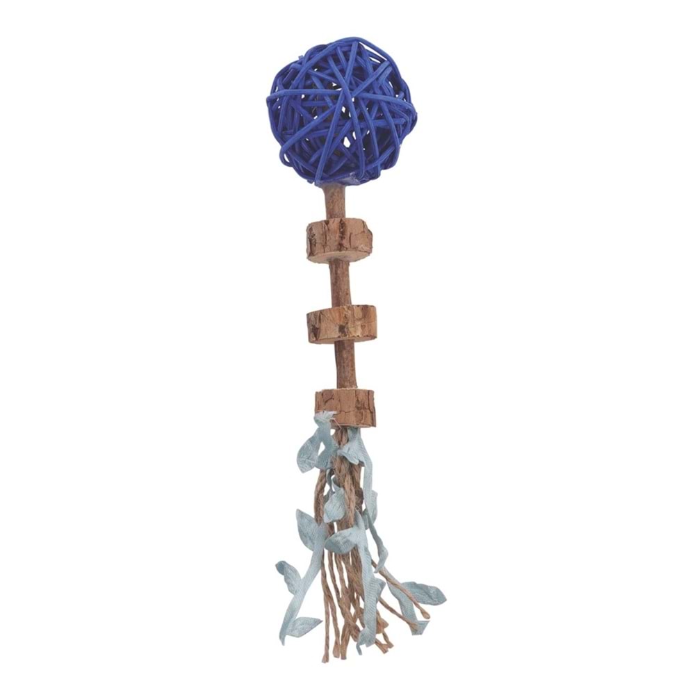 20640299 M-PETS CHARMY AMULET MATATABİ KEDİ OYUNCAĞI BLUE