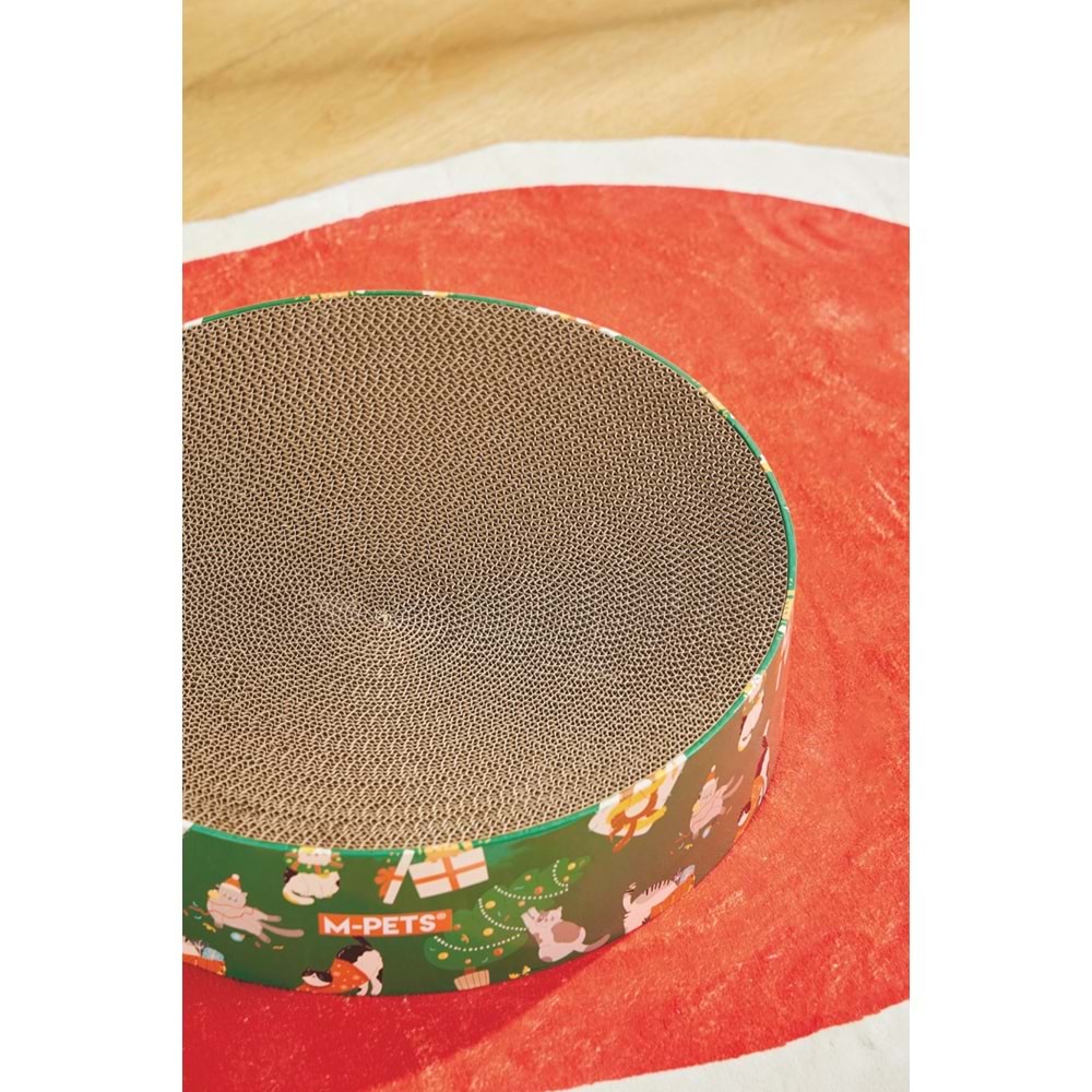 20644199 M-PETS CHRİSTMAS KEDİ TIRMALAMA FROSTY MİX