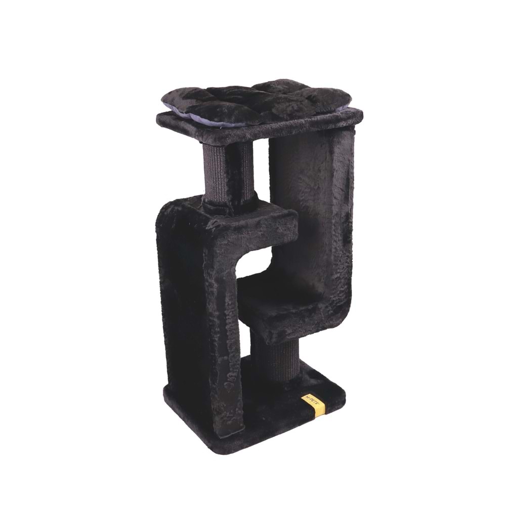 20648708 M-PETS PANTHER PREMİUM DUO KEDİ TIRMALAMA BLACK