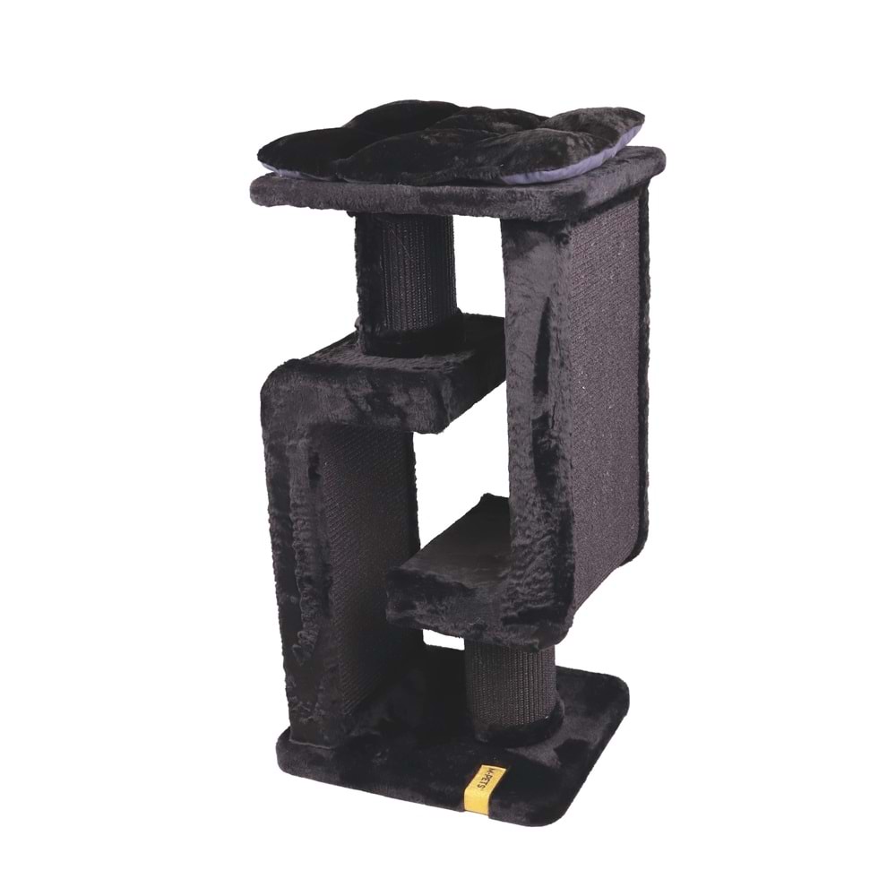 20648708 M-PETS PANTHER PREMİUM DUO KEDİ TIRMALAMA BLACK