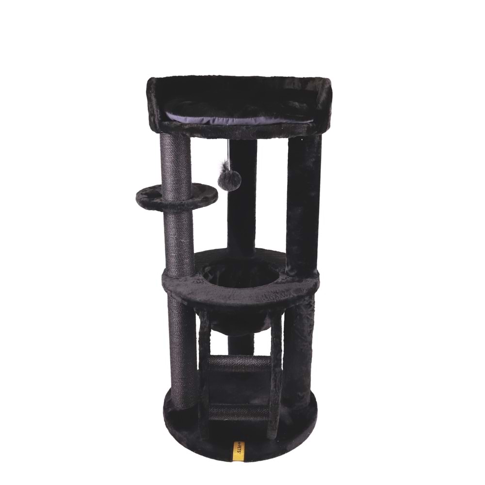 20649108 M-PETS PANTHER PREMİUM SUITE KEDİ TIRMALAMA BLACK