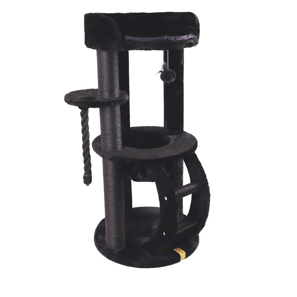 20649108 M-PETS PANTHER PREMİUM SUITE KEDİ TIRMALAMA BLACK