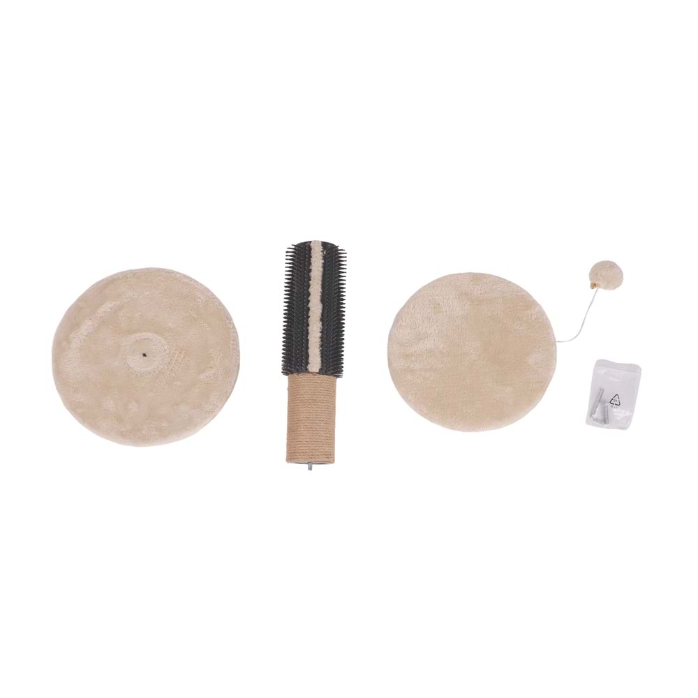 20654214 M-PETS WELLNESS KEDİ TIRMALAMA BİRCH BROWN