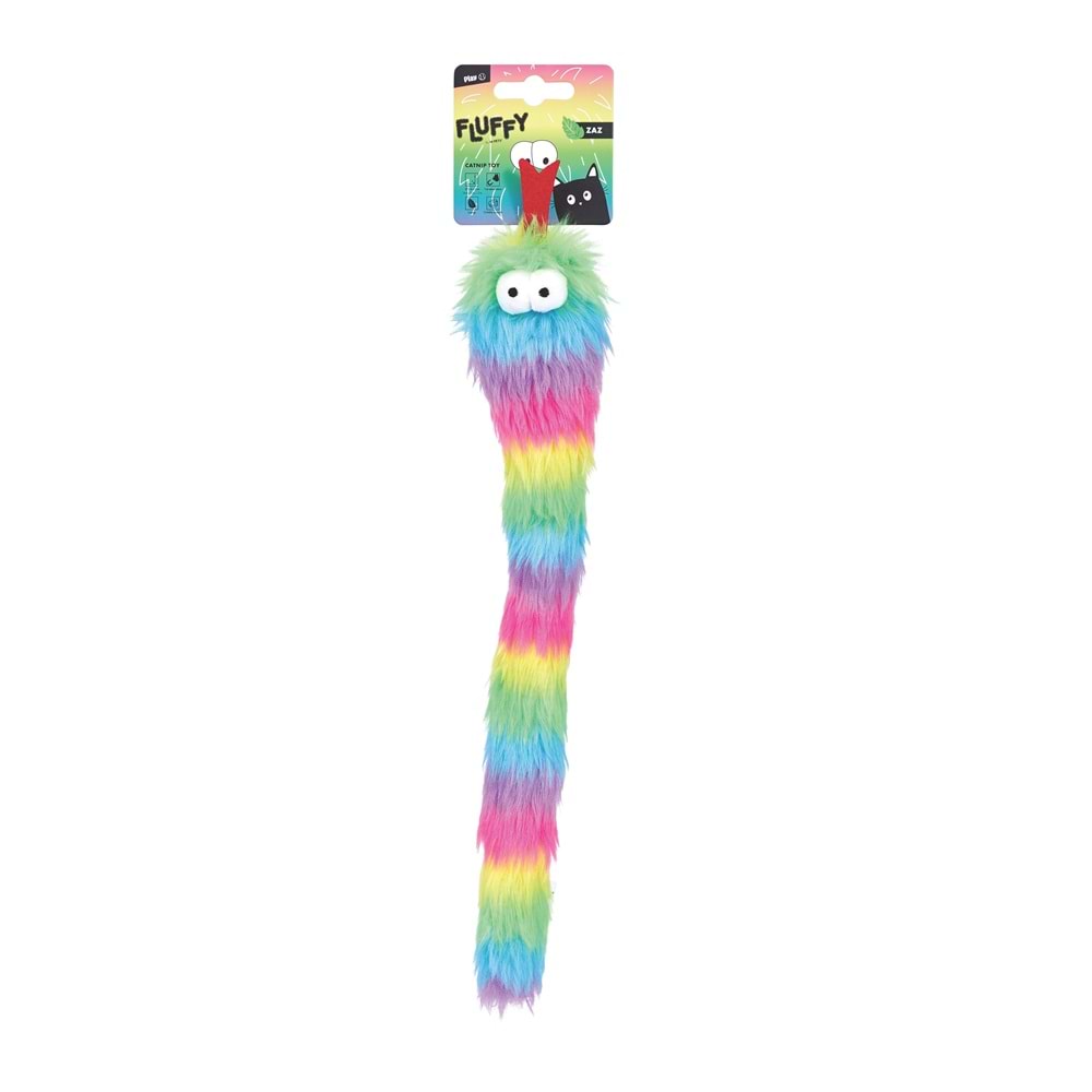 20654399 M-PETS FLUFFY ZAZ CATNİPLİ KEDİ OYUNCAĞI MİX COLOR