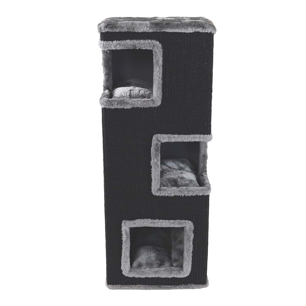 20656299 M-PETS PANTHER PREMİUM CITADEL KEDİ TIRMALAMA GREY