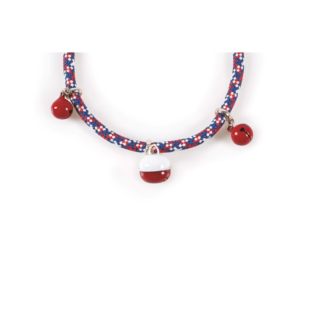 20800599 M-PETS PIXIE KEDİ BOYUN ZİLLİ TASMASI MİX COLOR