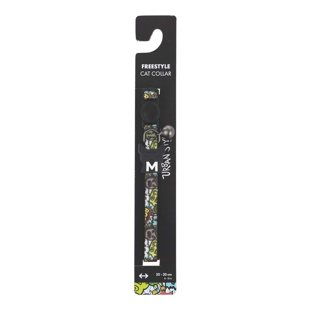 20804899 M-PETS URBAN STYLE FREESTYLE MULTİCOLOR KEDİ BOYUN TASMASI
