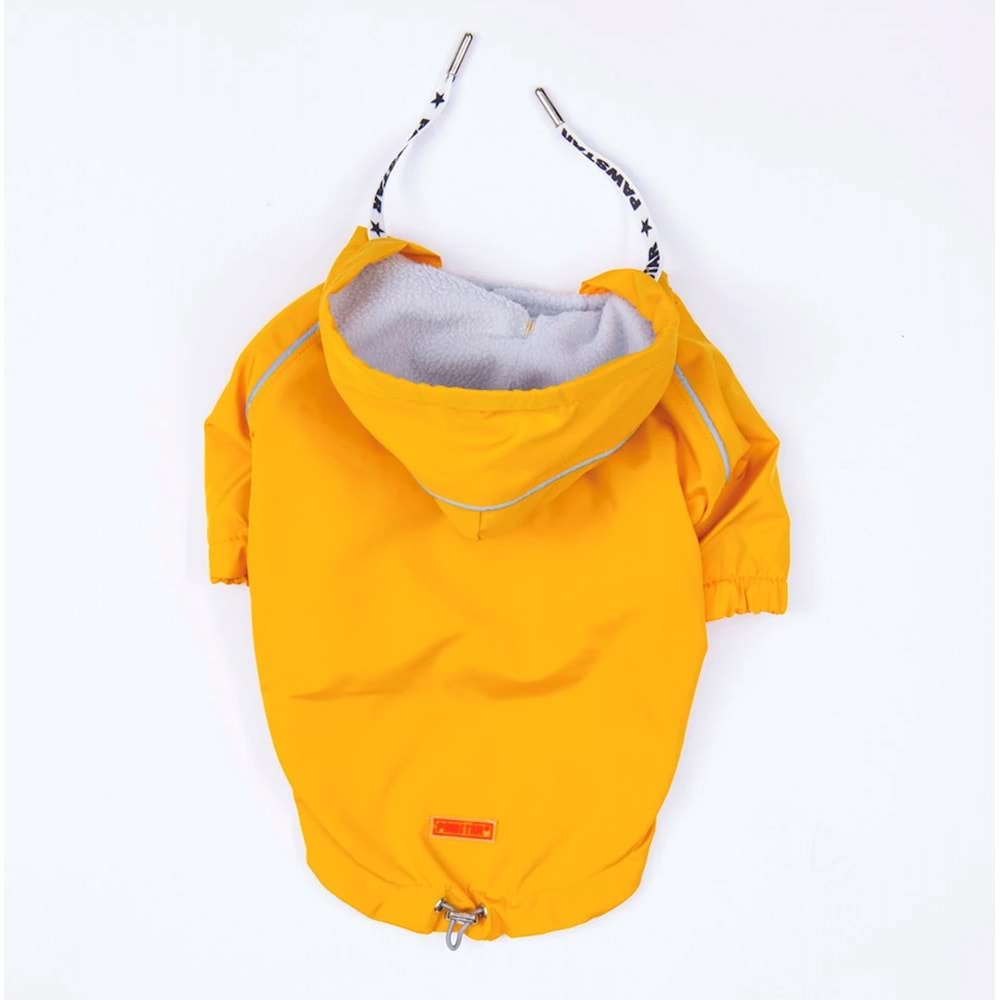 22551-PAWSTAR SARI PLUVIA YAĞMURLUK 5Lİ SET M-L-L-XL-2XL