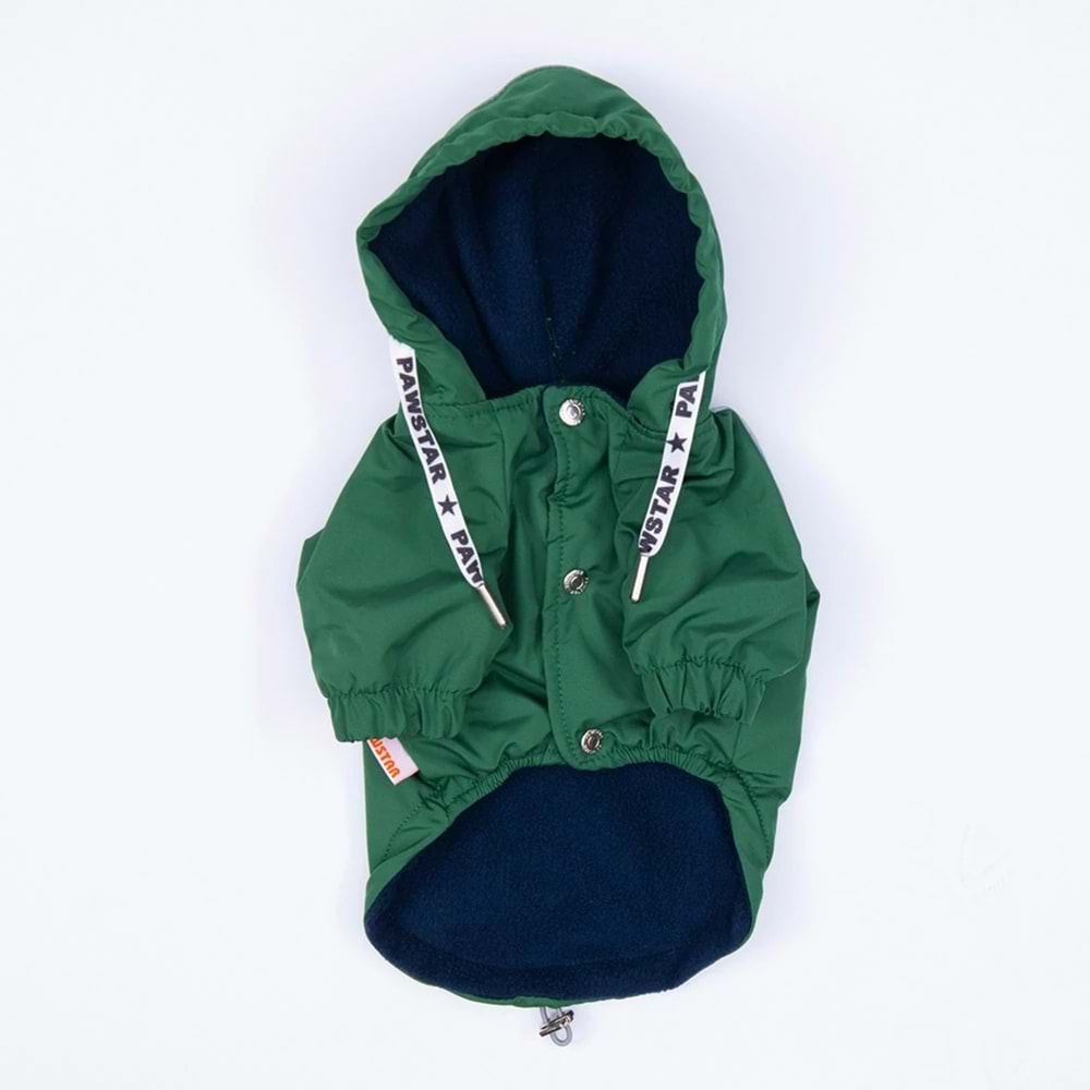 22553-PAWSTAR YEŞIL PLUVIA YAĞMURLUK 5Lİ SET M-L-L-XL-2XL