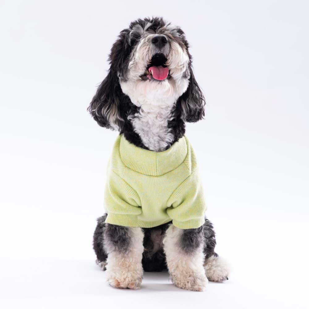 24725-PAWSTAR SARI MERINO SWEAT 5Lİ SET M-L-L-XL-2XL