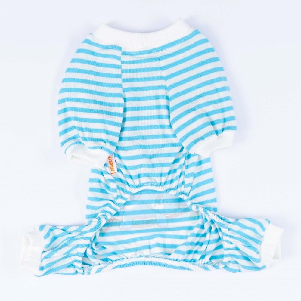 24905-PAWSTAR MAVİ JUST MORE PİJAMA TULUM 5Lİ SET(M-L-L-XL-2XL)