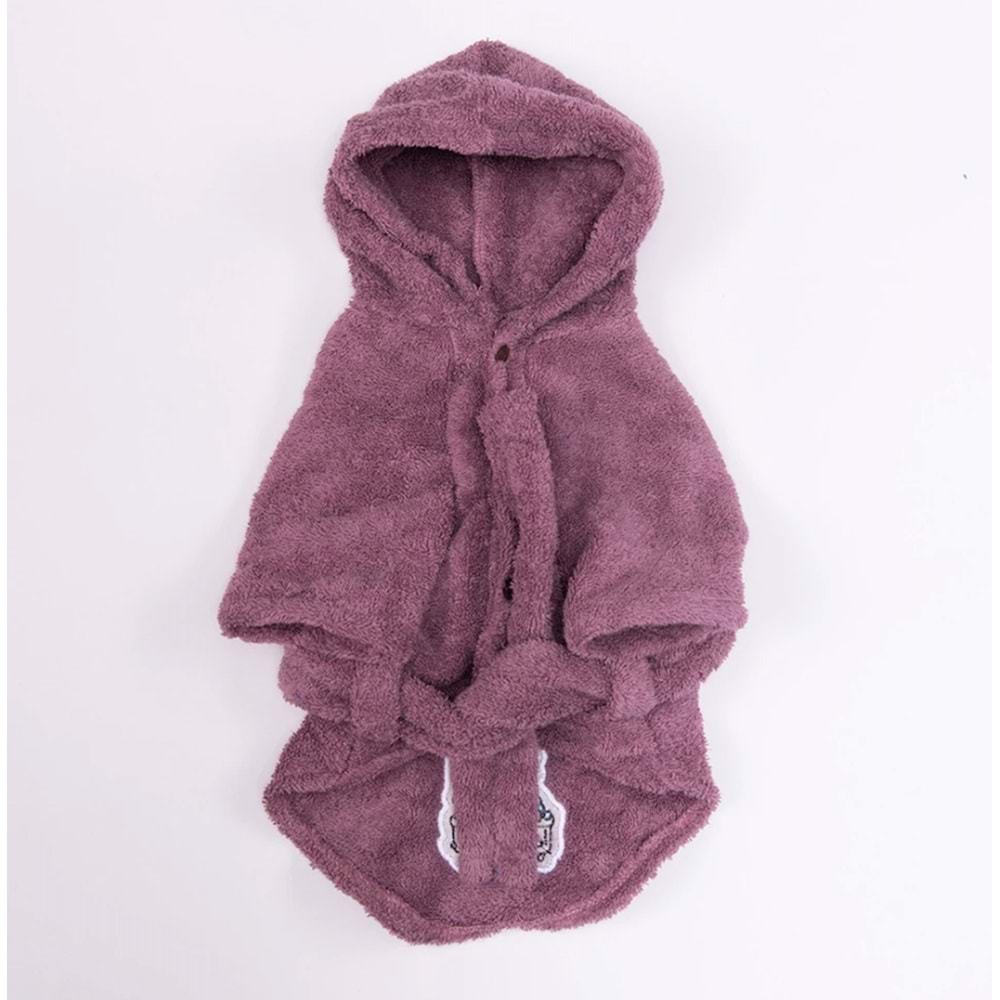 25051-PAWSTAR MOR PATTAYA BORNOZ 5Lİ SET S-M/S-M/L-XL/L-XL/2XL-3XL