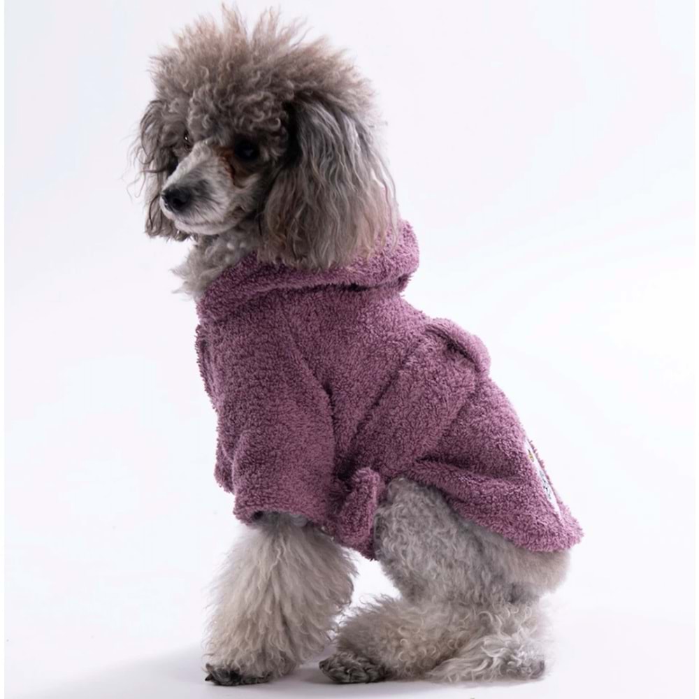 25051-PAWSTAR MOR PATTAYA BORNOZ 5Lİ SET S-M/S-M/L-XL/L-XL/2XL-3XL