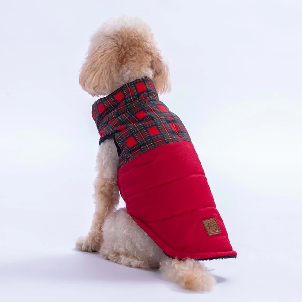 25101-PAWSTAR KIRMIZI ELGIN PAWS YELEK 5Lİ SET M-L-L-XL-2XL