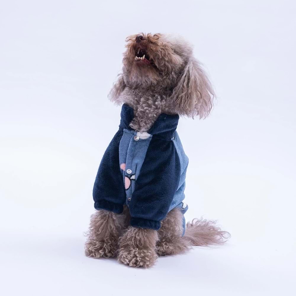 25203-PAWSTAR MAVI VERONA KISS CEKET 5Lİ SET M-L-L-XL-2XL