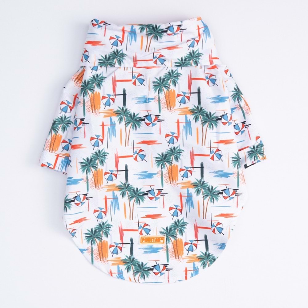 25406-PAWSTAR PALM BEACH DESENLİ GÖMLEK 5Lİ SET (M-L-L-XL-2XL)