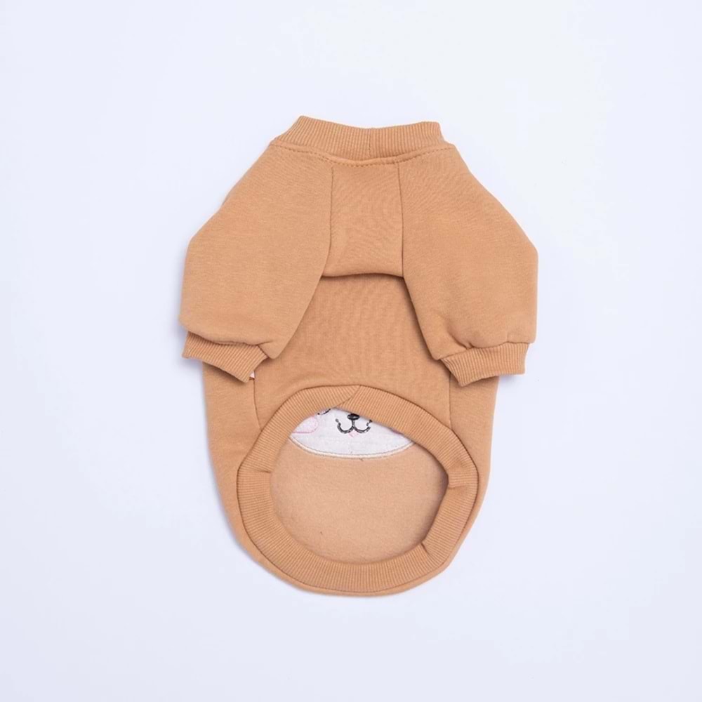 25713-PAWSTAR KAHVERENGI DUBLIN HOPPER SWEAT 5Lİ SET M-L-L-XL-2XL