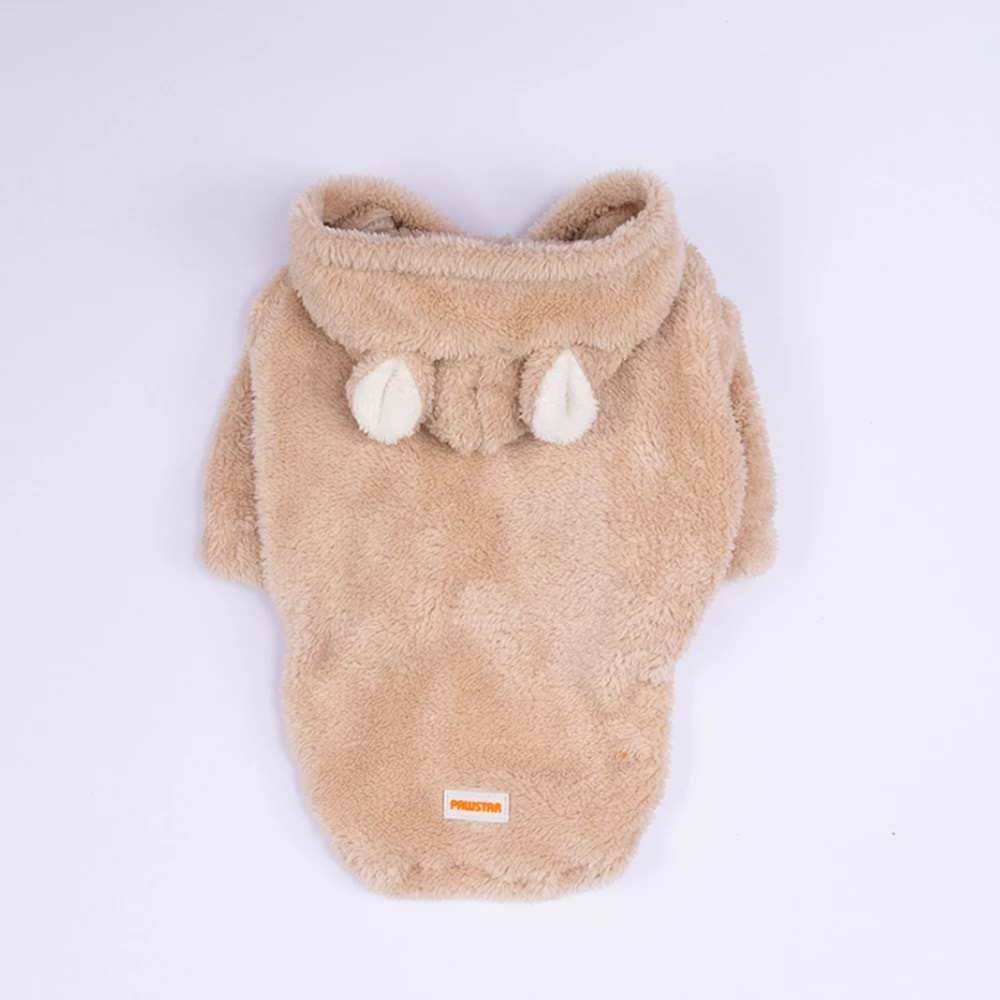 25725-PAWSTAR BEJ LUCCATEDDY HOODIE 5Lİ SET M-L-L-XL-2XL