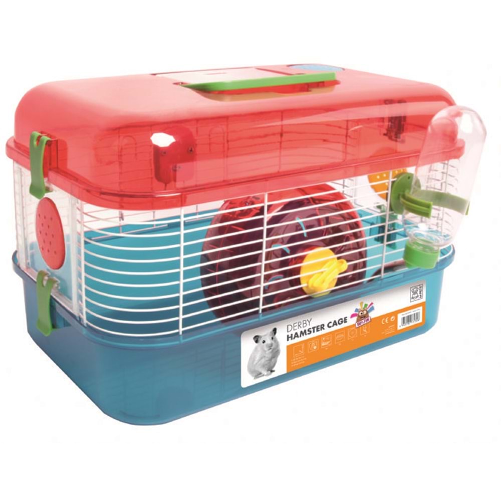 40404899 M-PETS DERBY HAMSTER KAFESİ 42X26,5X27CM