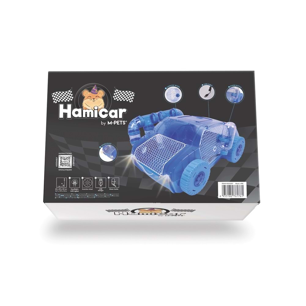 40415817 M-PETS HAMICAR HAMSTER OYUN KAFESİ BLUE