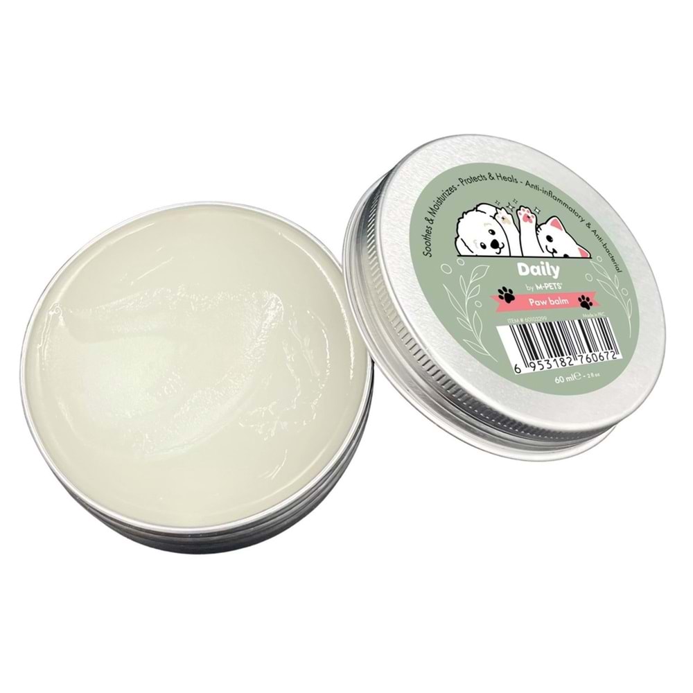 60103299 M-PETS DAİLY KEDİ ve KÖPEK İÇİN PATİ BALM 60ML 12Lİ